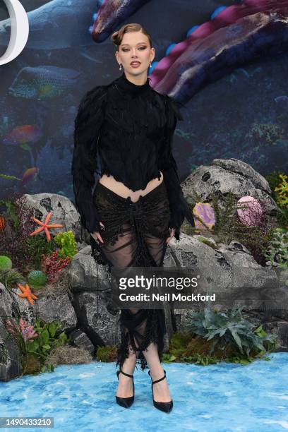 Jessica Alexander attends the UK Premiere of "The Little Mermaid" at Odeon Luxe Leicester Square on May 15, 2023 in London, England.