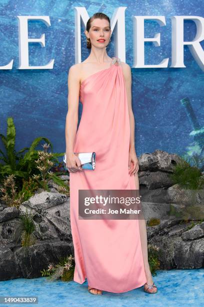 Kajsa Mohammar attends the UK Premiere of "The Little Mermaid" at Odeon Luxe Leicester Square on May 15, 2023 in London, England.