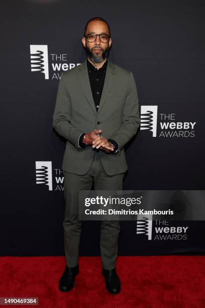 Wyatt Cenac attends the 27th Annual Webby Awards on May 15, 2023 in New York City.