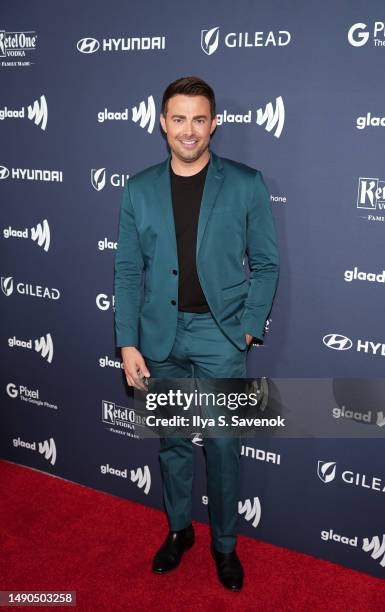 Jonathan Bennett attends the 34th Annual GLAAD Media Awards at New York Hilton on May 13, 2023 in New York City.