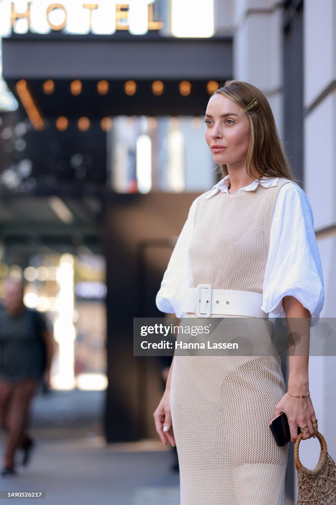 Street Style - Day 2 - Afterpay Australian Fashion Week 2023