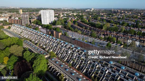 alexandra road estate - abundance tiles stock pictures, royalty-free photos & images