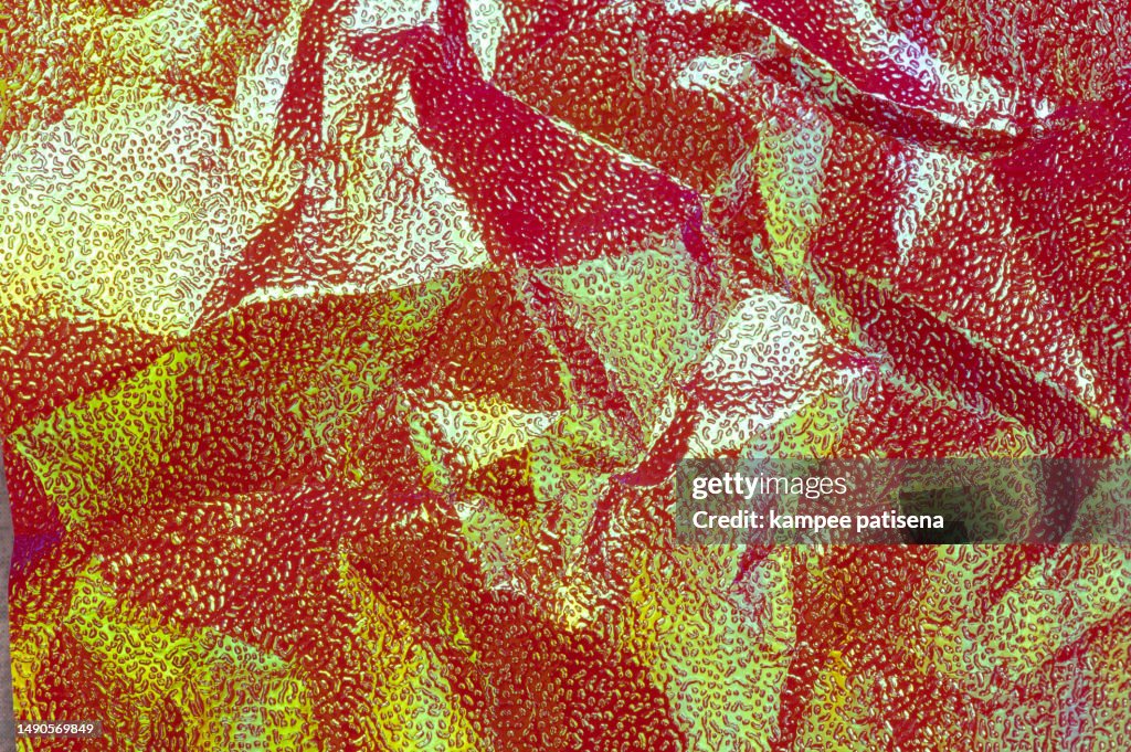 Abstract Shiny Paper Close Up Shiny Crumpled Paper Texture Background High-Res Stock Photo ...