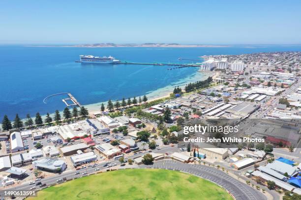 port lincoln. south australia. - port lincoln stock-fotos und bilder