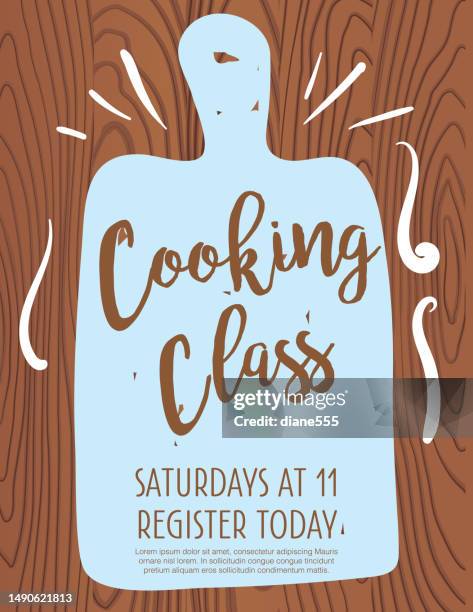 Cook Program Sign 23 Cooking Demonstration Clip Art High Res Illustrations - Getty Images