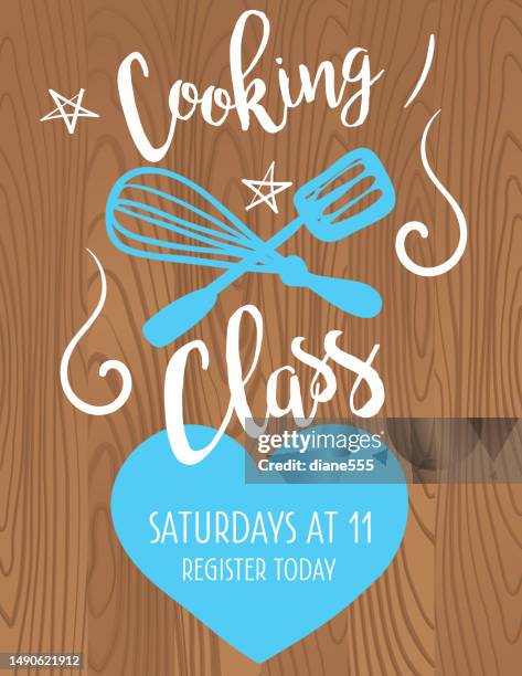 Cook Program Sign 23 Cooking Demonstration Clip Art High Res Illustrations - Getty Images