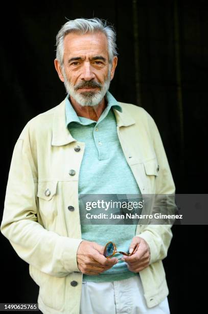 Imanol Arias attends the "19, Solos Frente A La Verdad" photocall at Cines Embajadores on May 16, 2023 in Madrid, Spain.