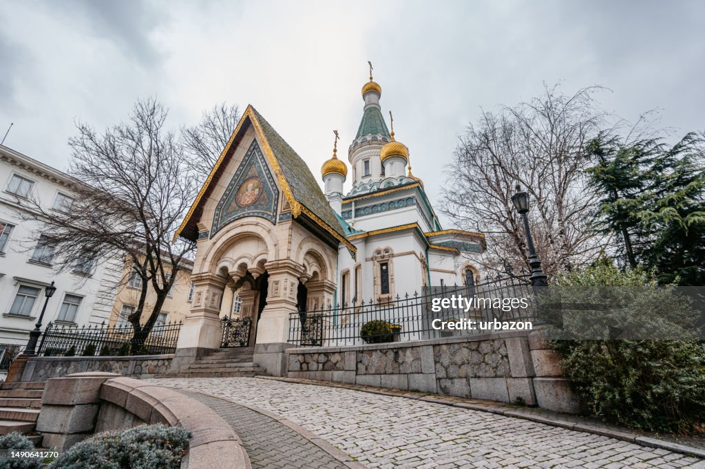 The Church Of St Nicholas The Miracle-Maker In Sofia