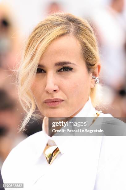 Julia Ducournau attends the jury photocall at the 76th annual Cannes film festival at Palais des Festivals on May 16, 2023 in Cannes, France.