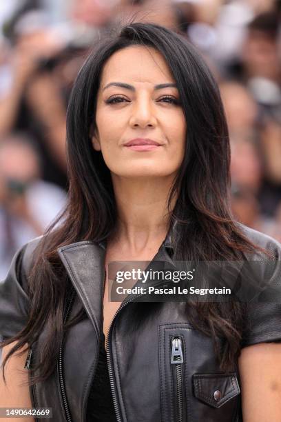 Maryam Touzani attends the jury photocall at the 76th annual Cannes film festival at Palais des Festivals on May 16, 2023 in Cannes, France.