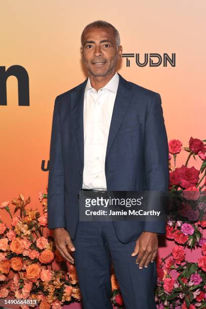 Romario De Souza Faria attends the 2023 TelevisaUnivision Upfront at Pier 36 on May 16, 2023 in New York City.