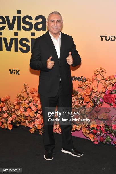 Hristo Stoichov attends the 2023 TelevisaUnivision Upfront at Pier 36 on May 16, 2023 in New York City.