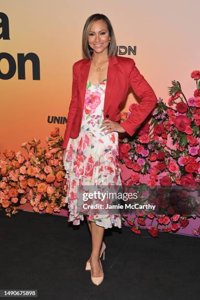 Sarcha Pretto attends the 2023 TelevisaUnivision Upfront at Pier 36 on May 16, 2023 in New York City.