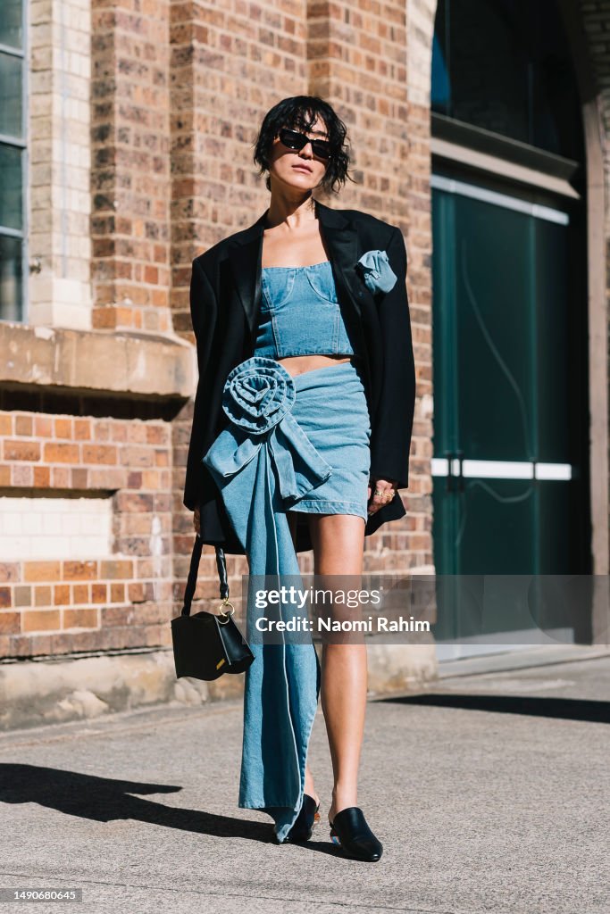 Street Style - Day 2 - Afterpay Australian Fashion Week 2023