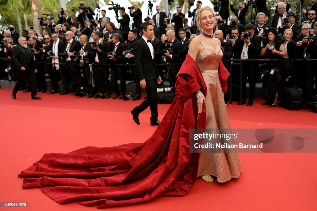 "Jeanne du Barry" Screening & Opening Ceremony Red Carpet - The 76th Annual Cannes Film Festival