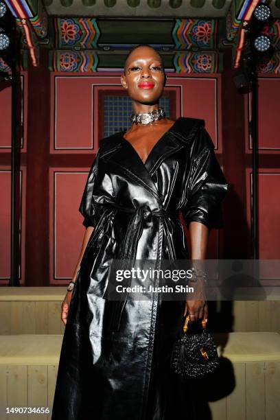 Jodie Truner-Smith attends the Gucci Seoul Cruise 2024 fashion show at Gyeongbokgung Palace on May 16, 2023 in Seoul, South Korea.