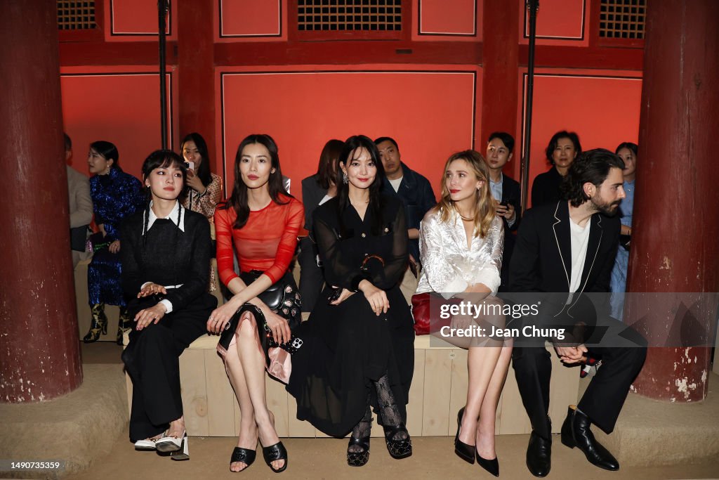 Gucci Cruise 2024 Fashion Show In Seoul - Front Row