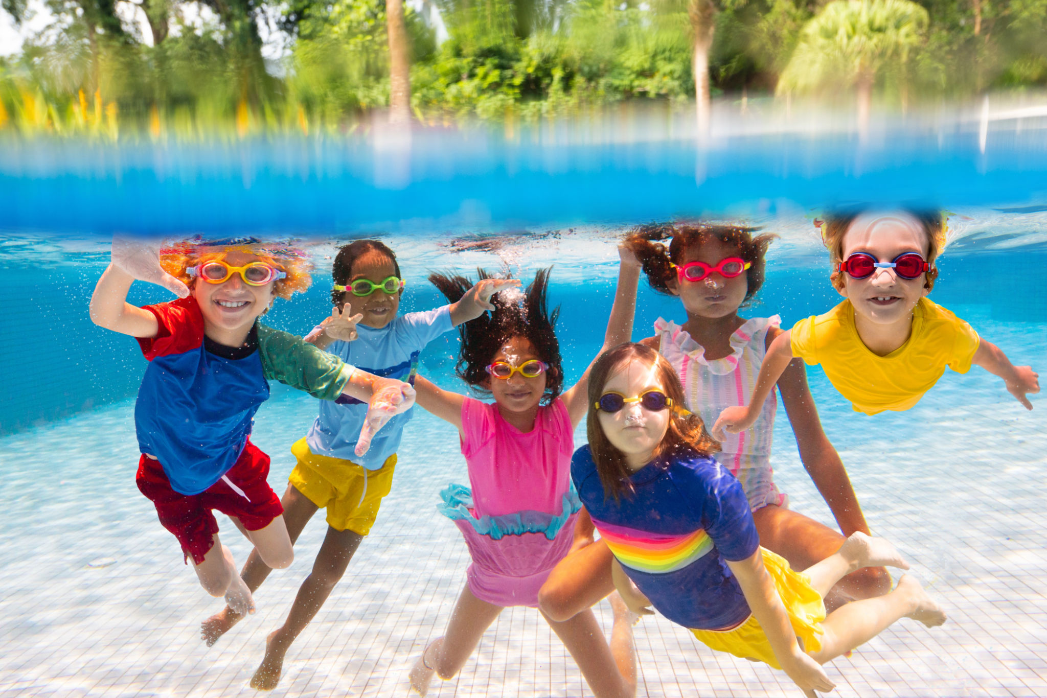 underwater party