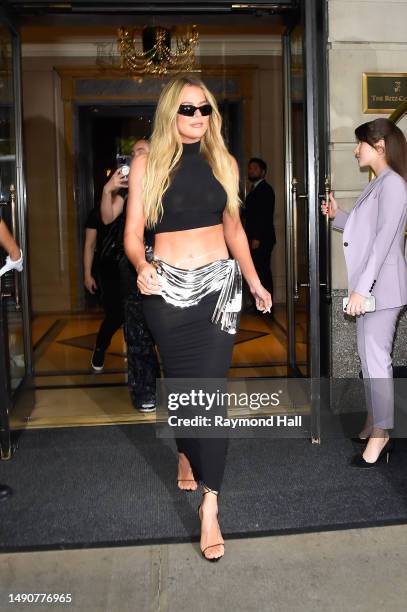 Khloé Kardashian is seen on May 16, 2023 in New York City.