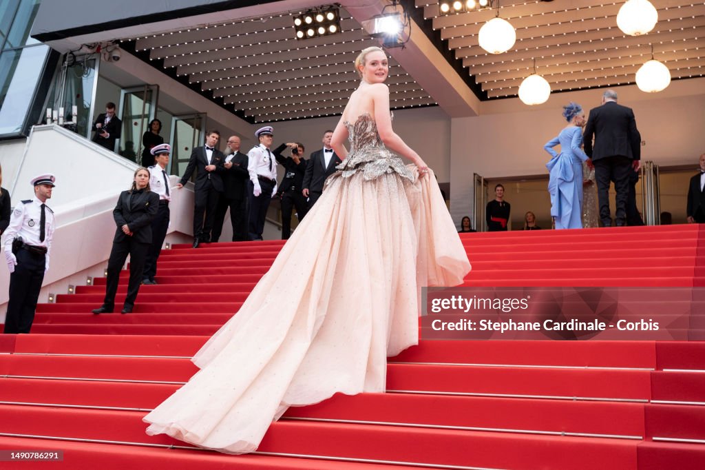 "Jeanne du Barry" Screening & Opening Ceremony Red Carpet - The 76th Annual Cannes Film Festival