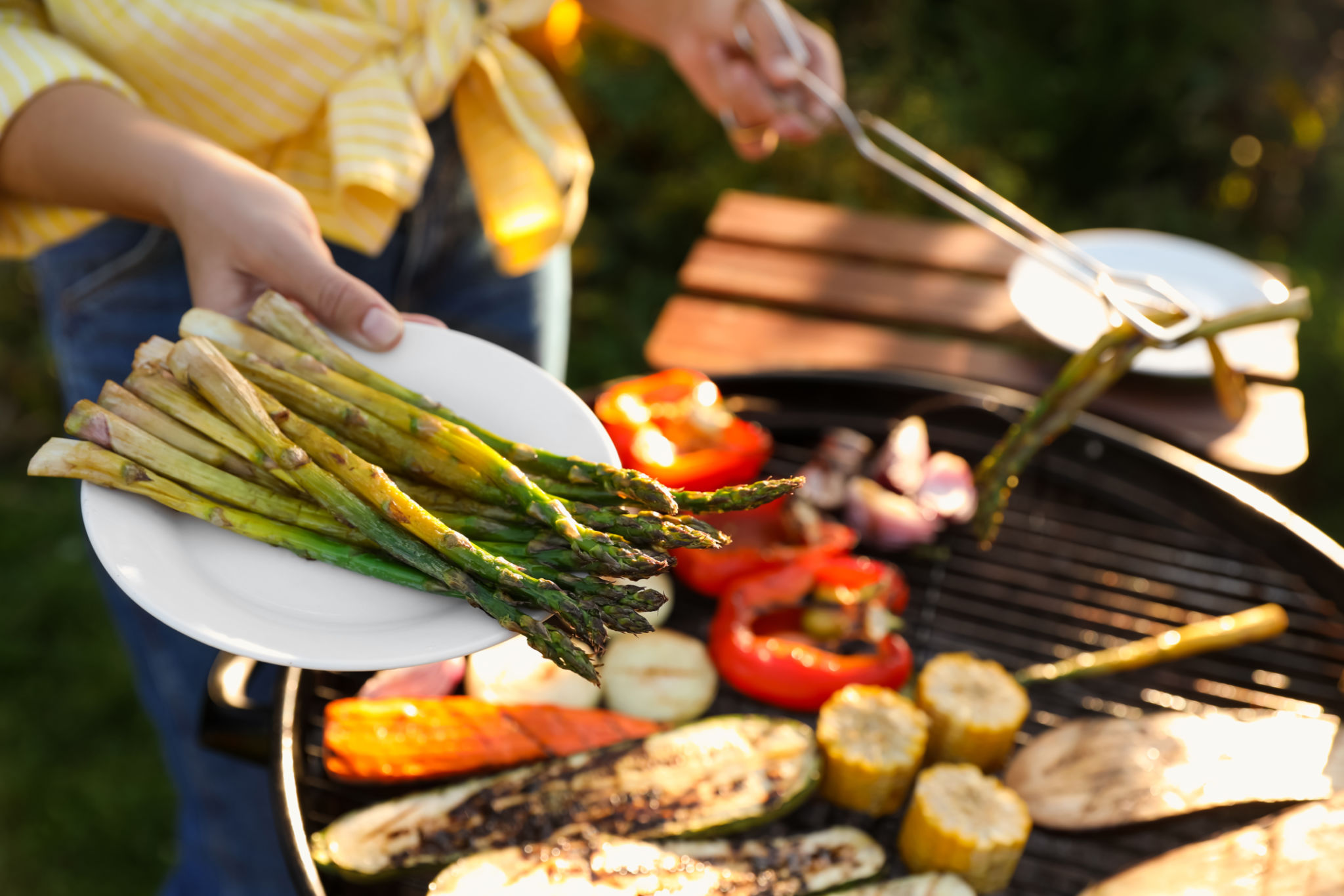 vegetable grilling