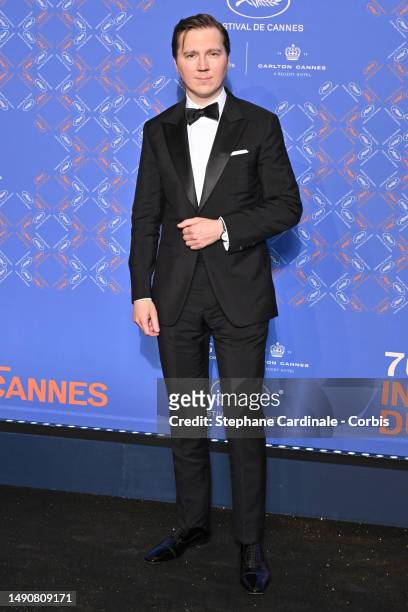 Member of the Jury Paul Dano attends the opening ceremony gala dinner at the 76th annual Cannes film festival at Carlton Hotel on May 16, 2023 in...