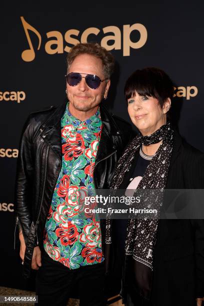 Matt Sorum, Diane Warren attend the 2023 ASCAP Screen Music Awards at Cavatina at Sunset Marquis Hotel on May 16, 2023 in West Hollywood, California.