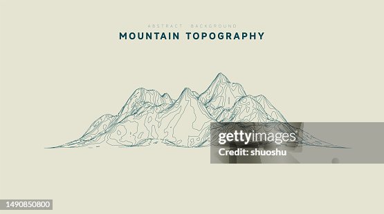 Abstrakte kontur linienstil bergtopografie muster hintergrund Abstrakte kontur linienstil bergtopografie muster hintergrund