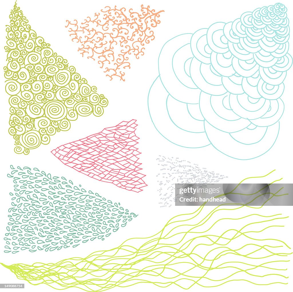 Patterns – triangle set