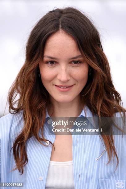 President of the Jury Anaïs Demoustier attends the photocall for the Camera D'Or Jury at the 76th annual Cannes film festival at Palais des Festivals...