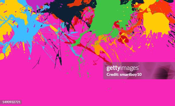 abstract paint splash background - vintage illustration medical spray stock illustrations