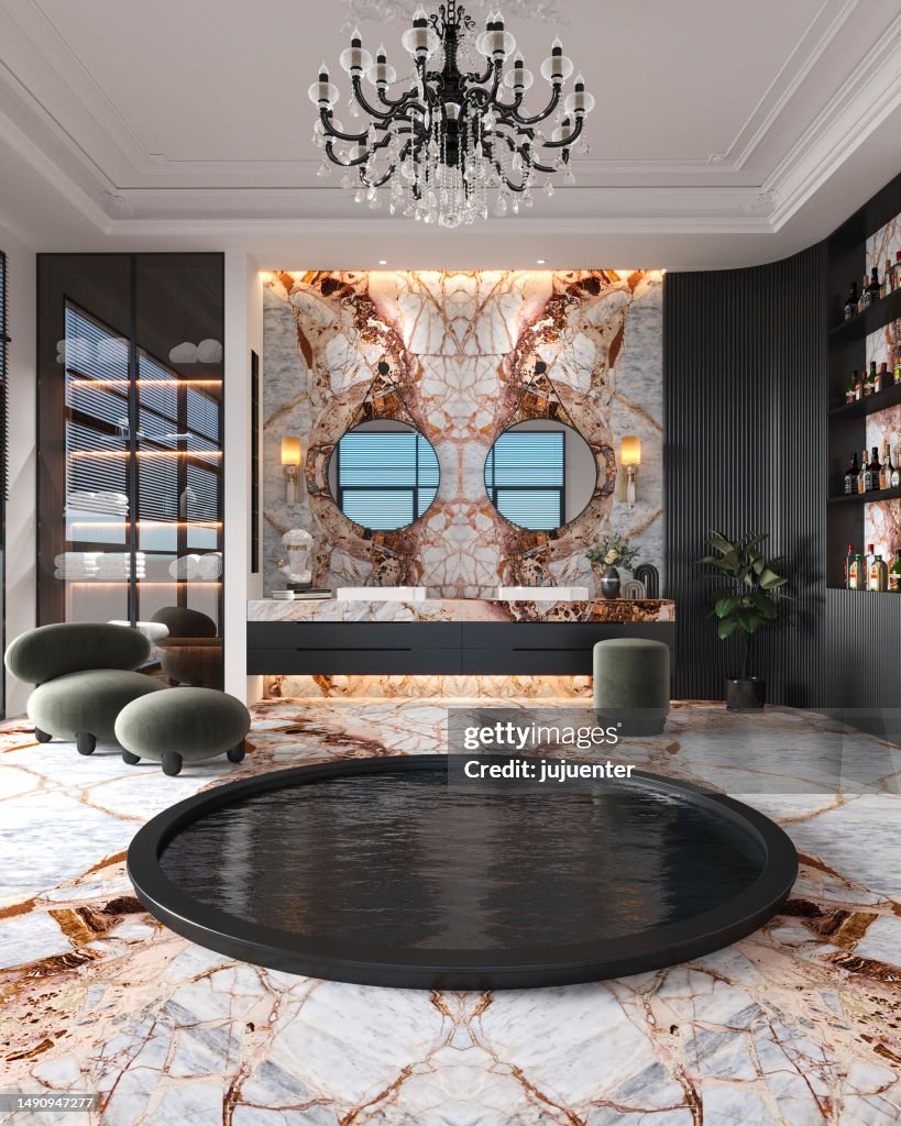 Luxury Modern Marble Bathroom