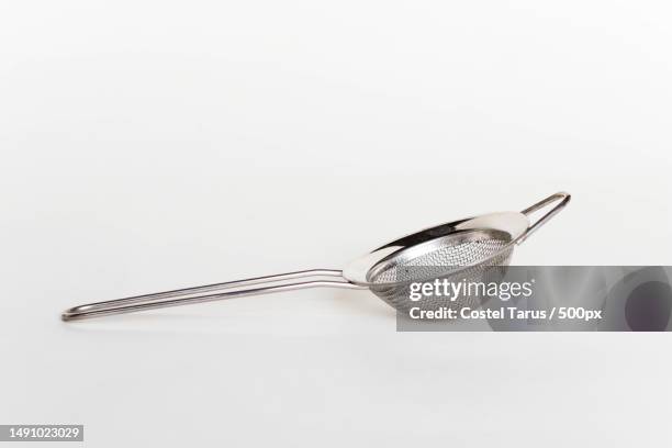 close-up of spoon over white background,romania - teesieb stock-fotos und bilder