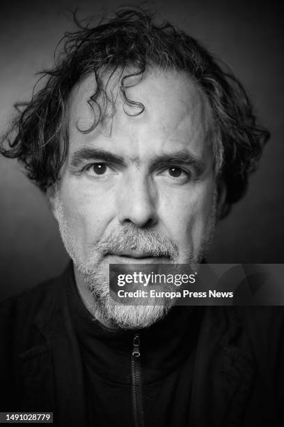 Film director Alejandro Gonzalez Iñarritu poses for Europa Press, at the Fundacion Casa de Mexico en España, on 17 May, 2023 in Madrid, Spain....