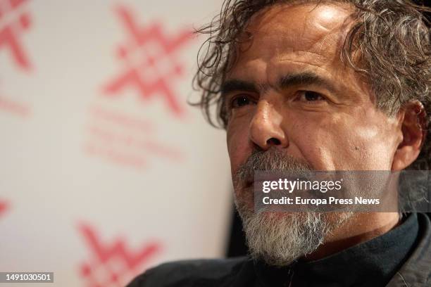 Film director Alejandro Gonzalez Iñarritu during an interview for Europa Press, at the Fundacion Casa de Mexico en España, on 17 May, 2023 in Madrid,...