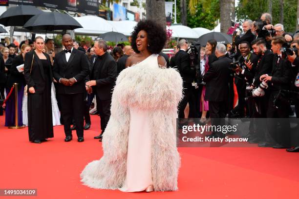 Viola Davis attends the "Monster" red carpet during the 76th annual Cannes film festival at Palais des Festivals on May 17, 2023 in Cannes, France.