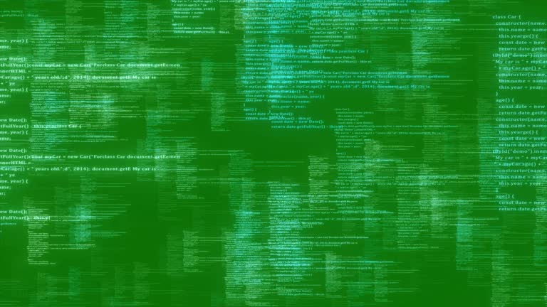 Programming Language Code Text Animation, Digital Computer Programming ...