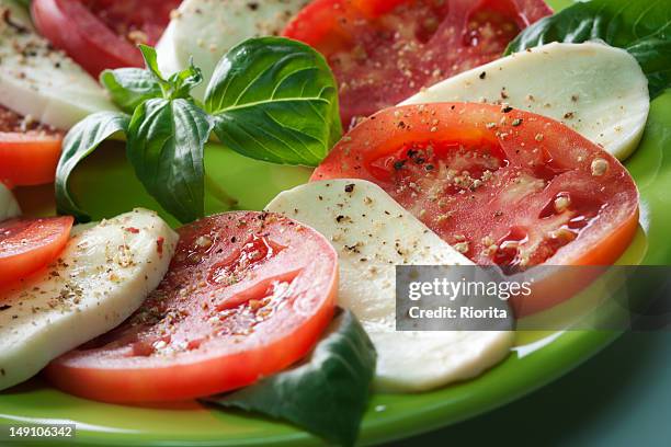 close-up of appetizer - capri italy stock pictures, royalty-free photos & images