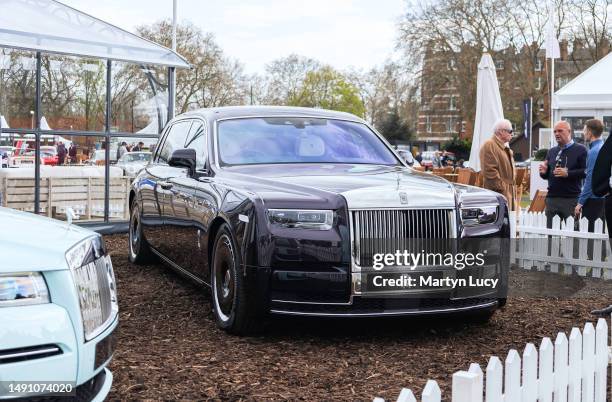 The Rolls Royce Phantom at Salon Prive London, held at the Royal Chelsea Hospital. This is Salon Prive's first event held in London, with many...