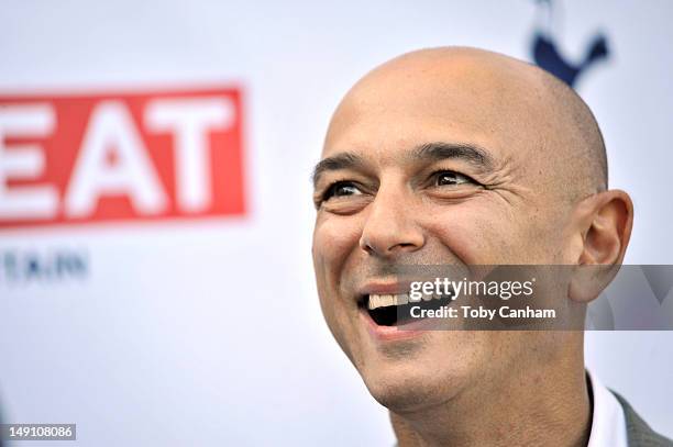 Tottenham Hotspur chairman Daniel Levy attends the Tottenham Hotspur and LA Galaxy reception held at the British Consul Generals residence on July...