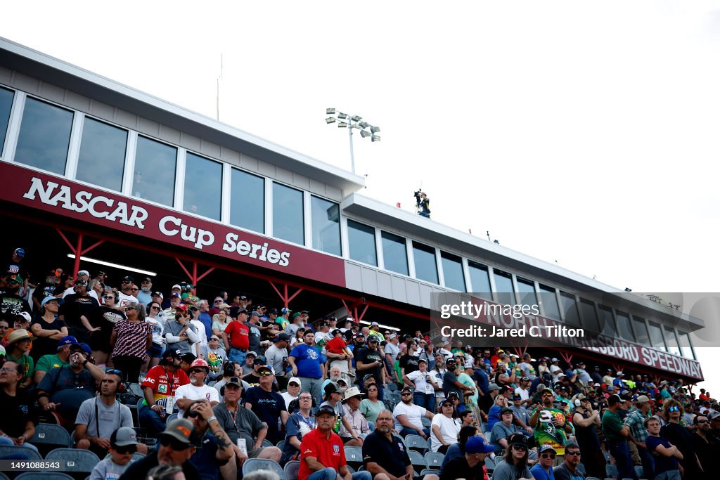 Window World Racing Fans look on prior to the CARS Late Model Stock Car Tour Window World ...