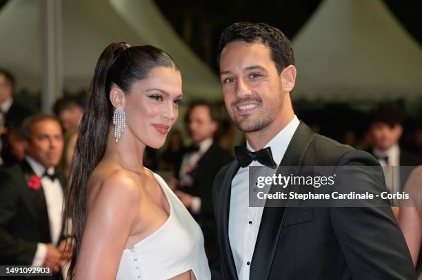 Iris Mittenaere and Diego El Glaoui attend the "Le Retour