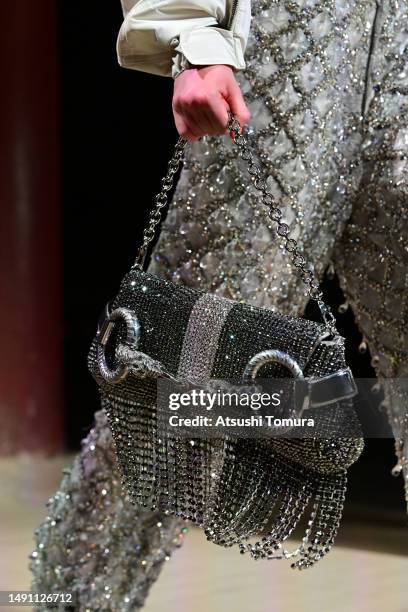 Model walks the runway during the Gucci Seoul Cruise 2024 fashion show at Gyeongbokgung Palace on May 16, 2023 in Seoul, South Korea.