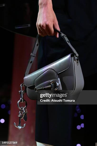 Model walks the runway during the Gucci Seoul Cruise 2024 fashion show at Gyeongbokgung Palace on May 16, 2023 in Seoul, South Korea.