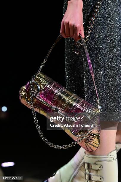 Model walks the runway during the Gucci Seoul Cruise 2024 fashion show at Gyeongbokgung Palace on May 16, 2023 in Seoul, South Korea.