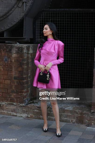 Tara Whiteman attends the ACLER Resort 2024 Collection show at The Eveleigh during Afterpay Australian Fashion Week 2023 on May 18, 2023 in Sydney,...