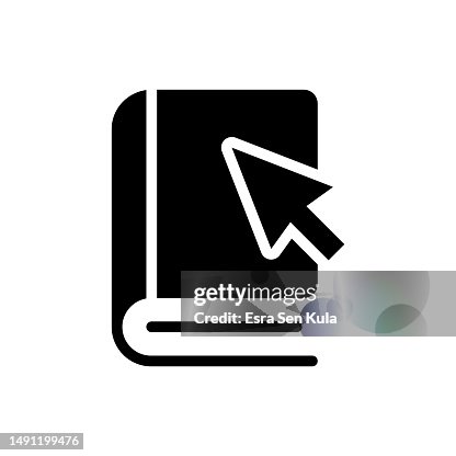 E-Book Solid Icon. Design is Suitable for Web Page, Mobile App, UI, UX and GUI design. E-Book Solid Icon. Design is Suitable for Web Page, Mobile App, UI, UX and GUI design.