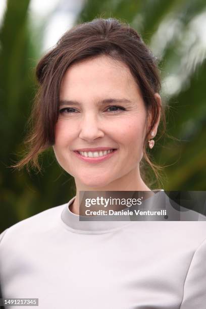 Virginie Ledoyen attends the "Le Retour " photocall at the 76th annual Cannes film festival at Palais des Festivals on May 18, 2023 in Cannes, France.