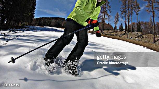 new winter sport, bootski - bluefootage fotografías e imágenes de stock
