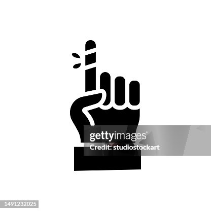 Reminder string flat icon Reminder string flat icon